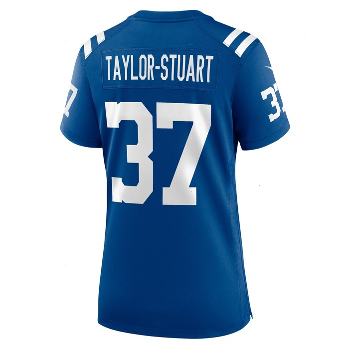 Isaac Taylor-Stuart Indianapolis Colts Nike Women's Team Game Jersey - Royal