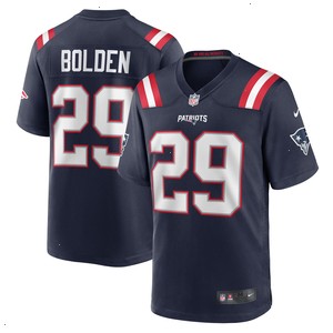 Isaiah Bolden New England Patriots Nike Team Game Jersey - Navy