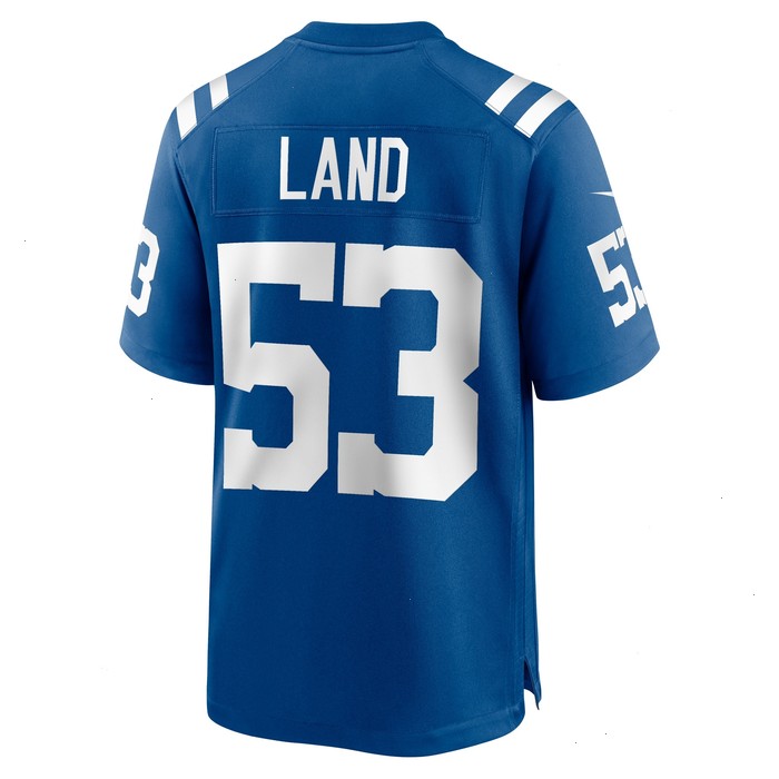 Isaiah Land Indianapolis Colts Nike Team Game Jersey - Royal