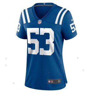 Isaiah Land Indianapolis Colts Nike Women's Team Game Jersey - Royal