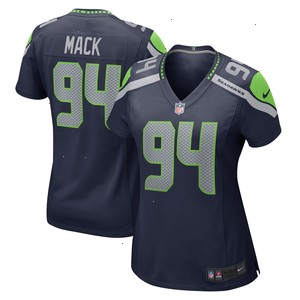 Isaiah Mack Seattle Seahawks Nike Women's Home Game Player Jersey - College Navy