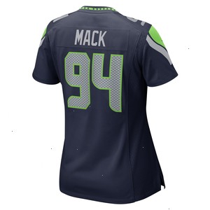 Isaiah Mack Seattle Seahawks Nike Women's Home Game Player Jersey - College Navy