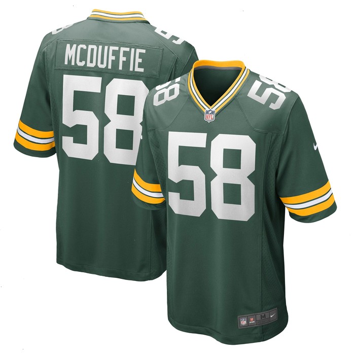 Isaiah McDuffie Green Bay Packers Nike Game Jersey - Green