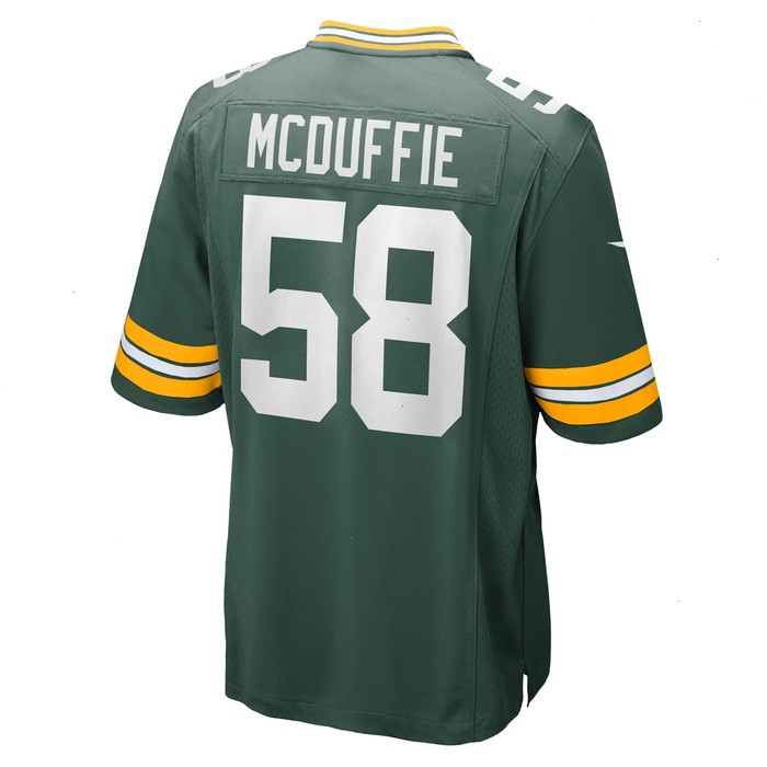 Isaiah McDuffie Green Bay Packers Nike Game Jersey - Green