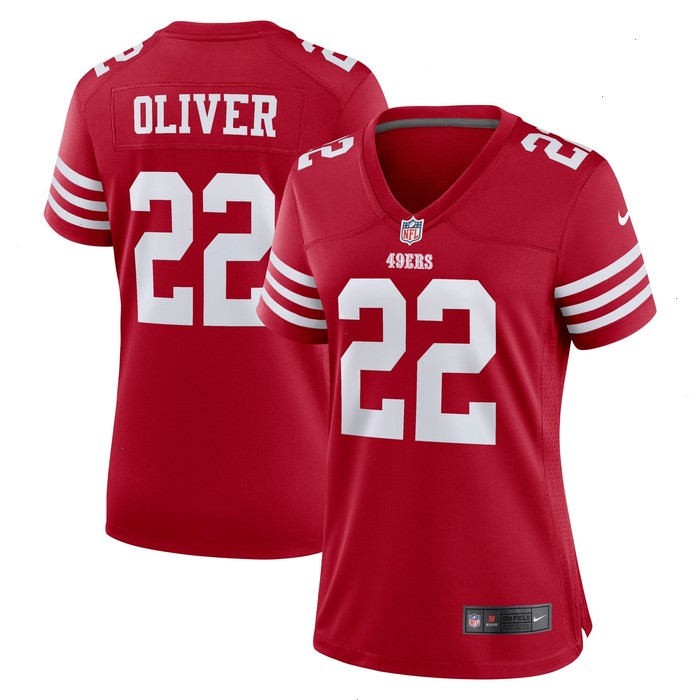 Isaiah Oliver San Francisco 49ers Nike Women's Nike Women's All Player Jersey - Scarlet