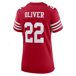 Isaiah Oliver San Francisco 49ers Nike Women's Nike Women's All Player Jersey - Scarlet