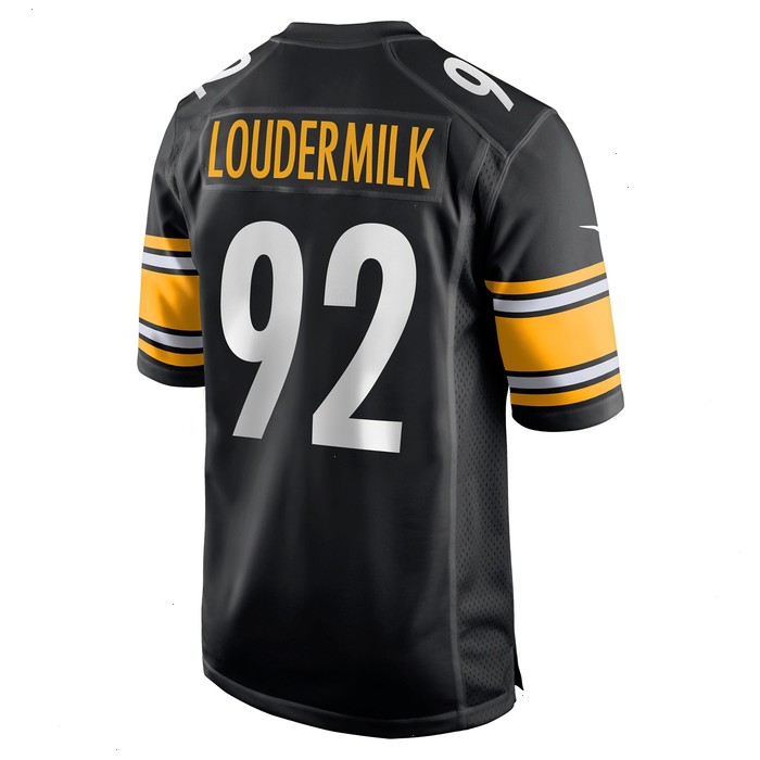 Isaiahh Loudermilk Pittsburgh Steelers Nike Game Jersey - Black