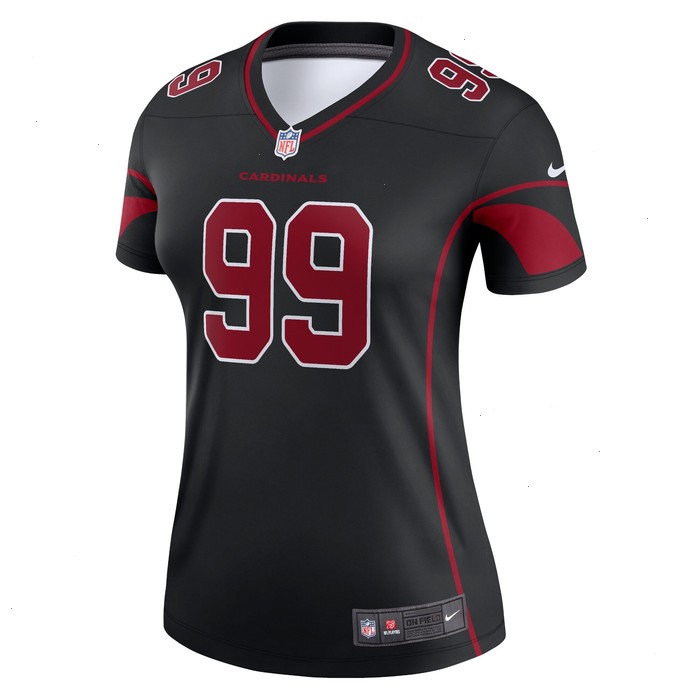 J.J. Watt Arizona Cardinals Nike Women's Legend Jersey - Black