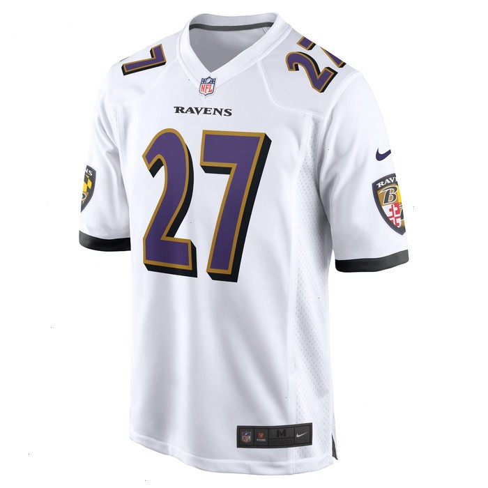 J.K. Dobbins Baltimore Ravens Nike Game Jersey - White