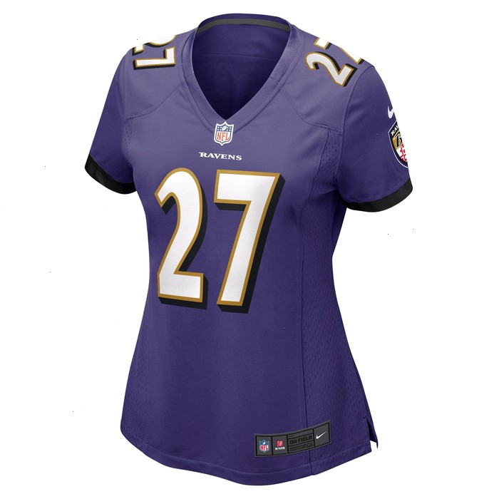 J.K. Dobbins Baltimore Ravens Nike Women's Game Jersey - Purple