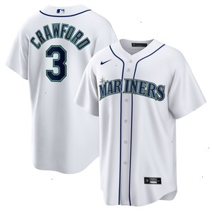 JP Crawford Seattle Mariners Nike Home Replica Jersey - White