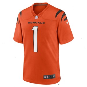 Ja'Marr Chase Cincinnati Bengals Nike Alternate Game Jersey - Orange