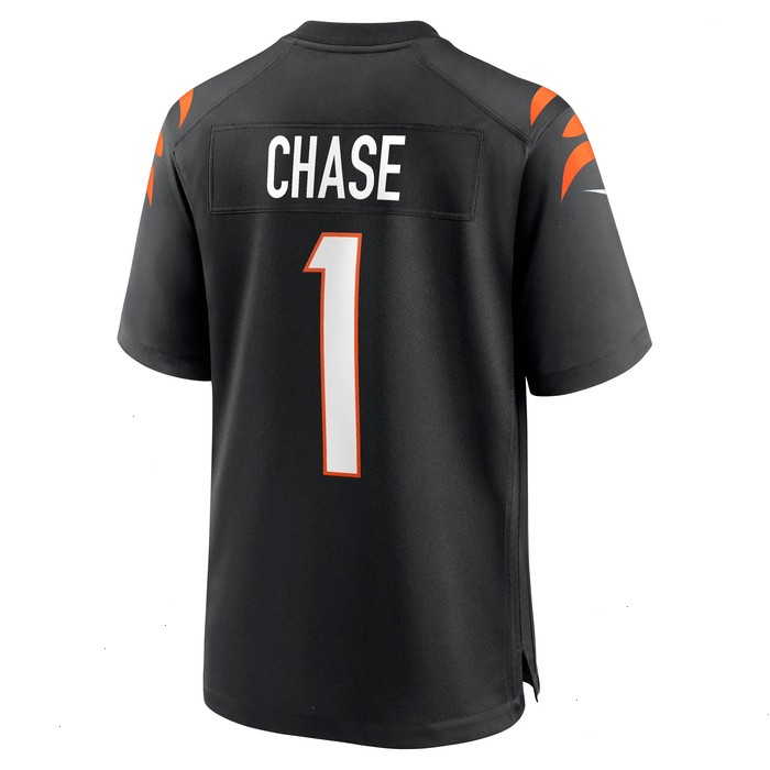 Ja'Marr Chase Cincinnati Bengals Nike Game Jersey - Black