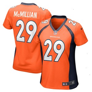 JaQuan McMillian Denver Broncos Nike Women's Team Game Jersey - Orange