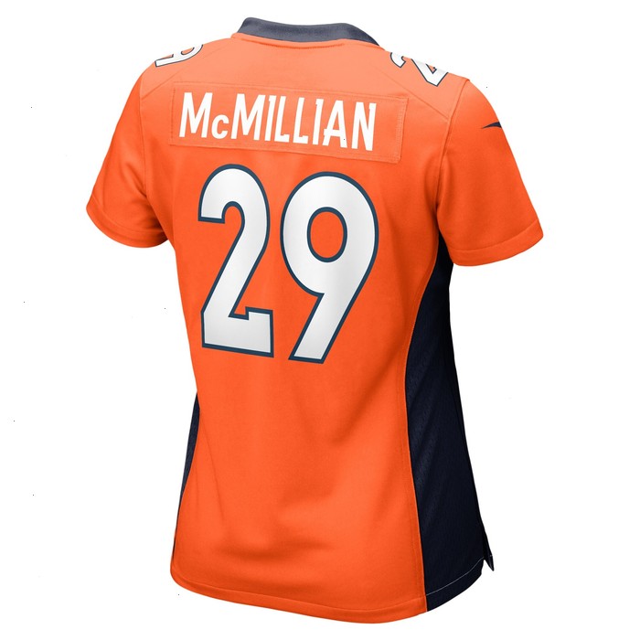 JaQuan McMillian Denver Broncos Nike Women's Team Game Jersey - Orange