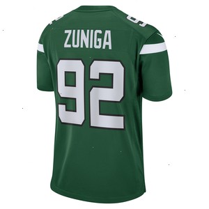 Jabari Zuniga New York Jets Nike Game Jersey - Gotham Green