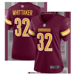 Jace Whittaker Washington Commanders Nike Women's Game Jersey - Burgundy