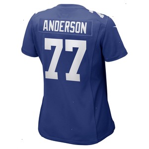 Jack Anderson New York Giants Nike Women's Game Player Jersey - Royal