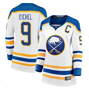 Jack Eichel Buffalo Sabres Fanatics Branded Women's Away Premier Breakaway Player Jersey - White