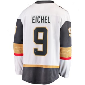 Jack Eichel Vegas Golden Knights Fanatics Branded 2023 Stanley Cup Champions Away Breakaway Player Jersey - White