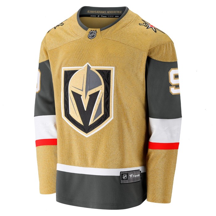 Jack Eichel Vegas Golden Knights Fanatics Branded Alternate Premier Breakaway Player Jersey - Gold