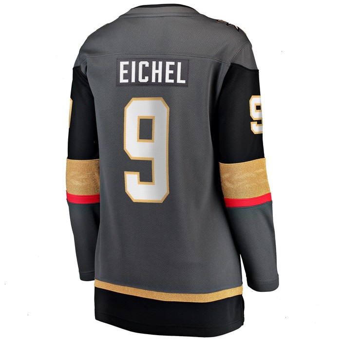 Jack Eichel Vegas Golden Knights Fanatics Branded Women's 2023 Stanley Cup Champions Alternate Breakaway Player Jersey - Black