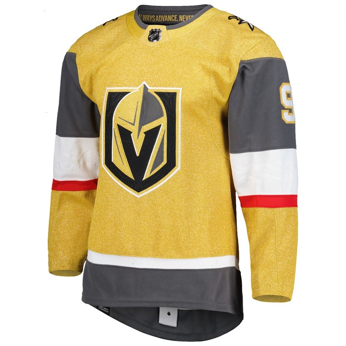 Jack Eichel Vegas Golden Knights adidas Alternate Primegreen Authentic Pro Player Jersey - Gold