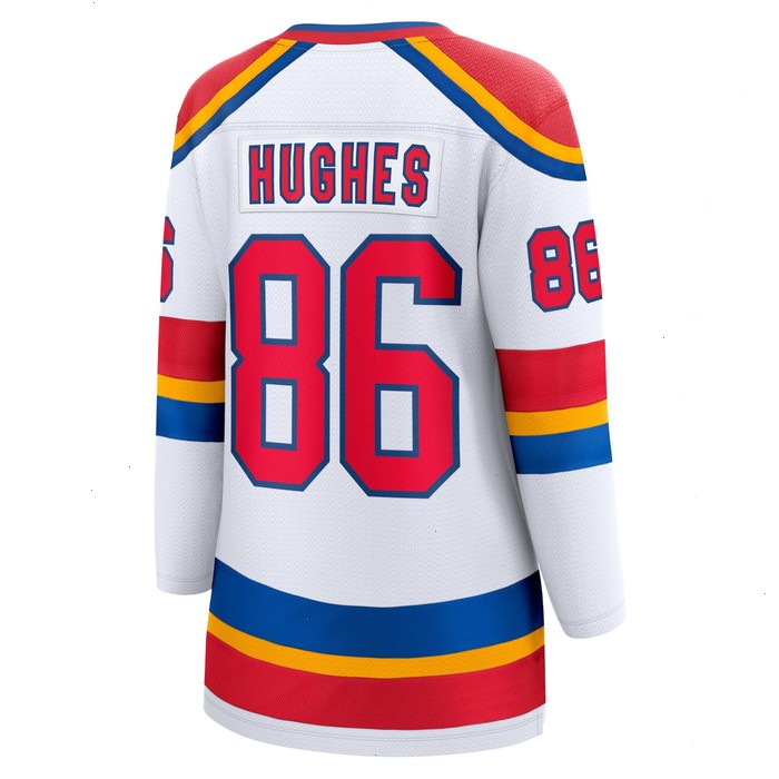 Jack Hughes New Jersey Devils Fanatics Branded Women's Special Edition 2.0 Breakaway Player Jersey - White