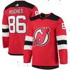 Jack Hughes New Jersey Devils adidas Home Primegreen Authentic Pro Player Jersey - Red