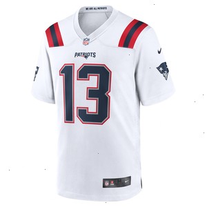 Jack Jones New England Patriots Nike Game Player Jersey - White