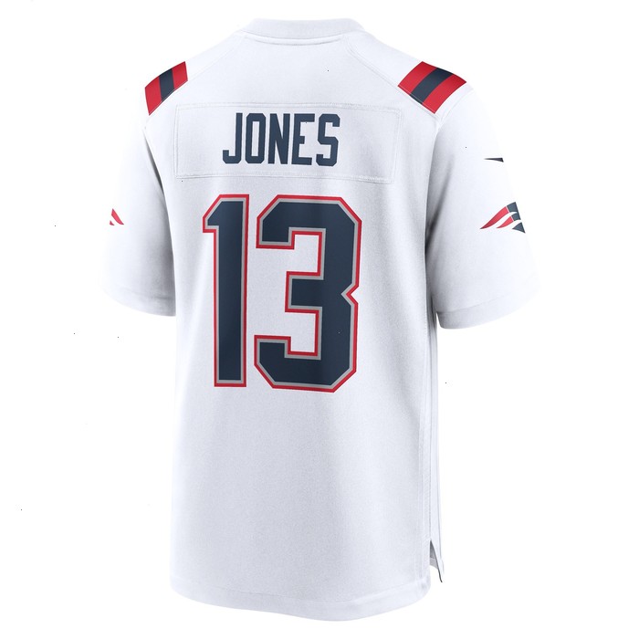 Jack Jones New England Patriots Nike Game Player Jersey - White