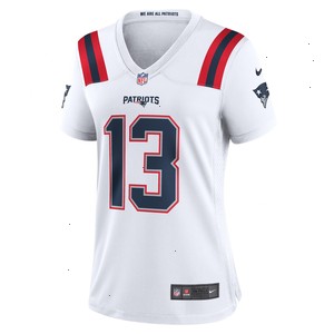 Jack Jones New England Patriots Nike Women's Game Player Jersey - White