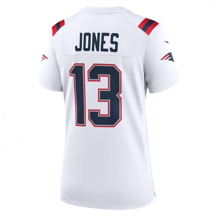 Jack Jones New England Patriots Nike Women's Game Player Jersey - White