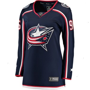 Jack Roslovic Columbus Blue Jackets Fanatics Branded Women's Home Breakaway Jersey - Navy