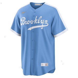 Jackie Robinson Brooklyn Dodgers Nike Alternate Cooperstown Collection Player Jersey - Light Blue