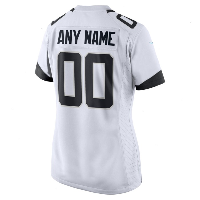 Jacksonville Jaguars Nike Women's Custom Game Jersey - White