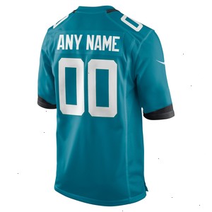 Jacksonville Jaguars Nike Youth Custom Game Jersey - Teal