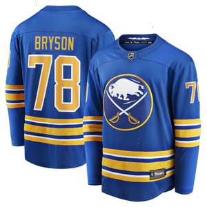 Jacob Bryson Buffalo Sabres Fanatics Branded Home Breakaway Player Jersey - Royal