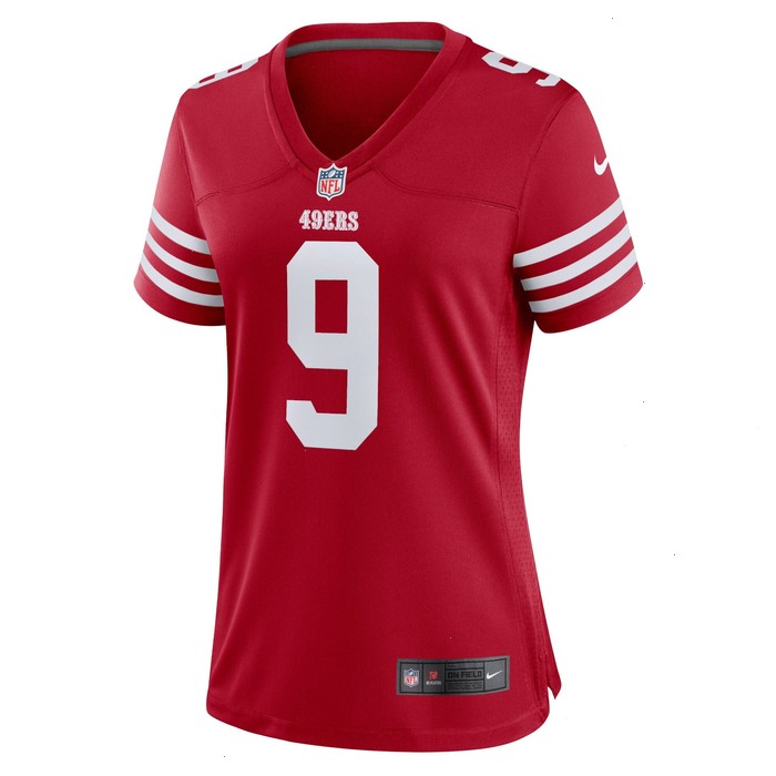 Jacob Eason San Francisco 49ers Nike Women's Home Game Player Jersey - Scarlet