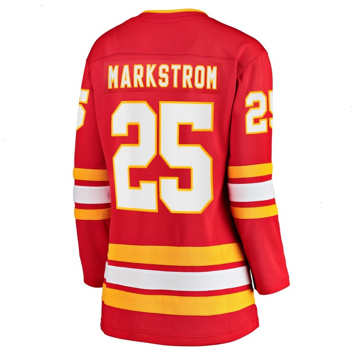 Jacob Markstrom Calgary Flames Fanatics Branded Women's Home Breakaway Player Jersey - Red