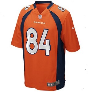 Jacob Tamme Denver Broncos Nike Youth Team Color Game Jersey - Orange