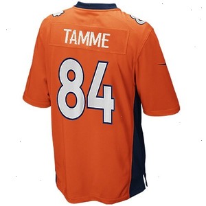 Jacob Tamme Denver Broncos Nike Youth Team Color Game Jersey - Orange