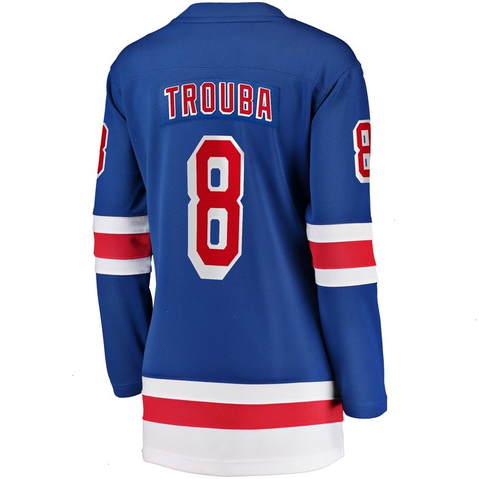 Jacob Trouba New York Rangers Fanatics Branded Women's Home Breakaway Jersey - Blue