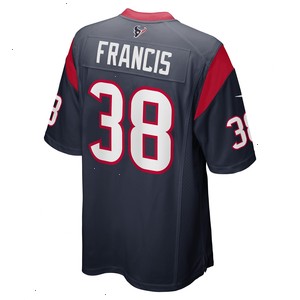 Jacobi Francis Houston Texans Nike Game Player Jersey - Navy