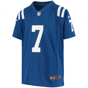 Jacoby Brissett Indianapolis Colts Youth Game Player Jersey - Royal