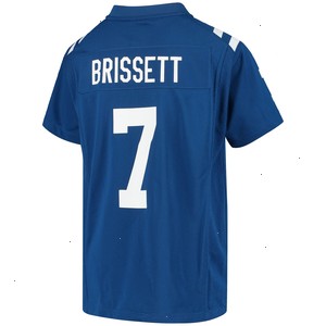 Jacoby Brissett Indianapolis Colts Youth Game Player Jersey - Royal