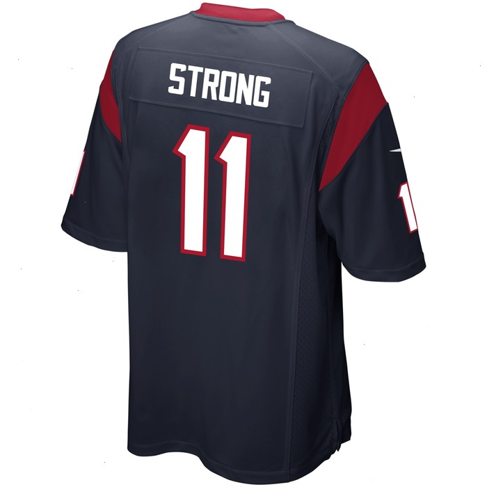 Jaelen Strong Houston Texans Nike Game Jersey - Navy