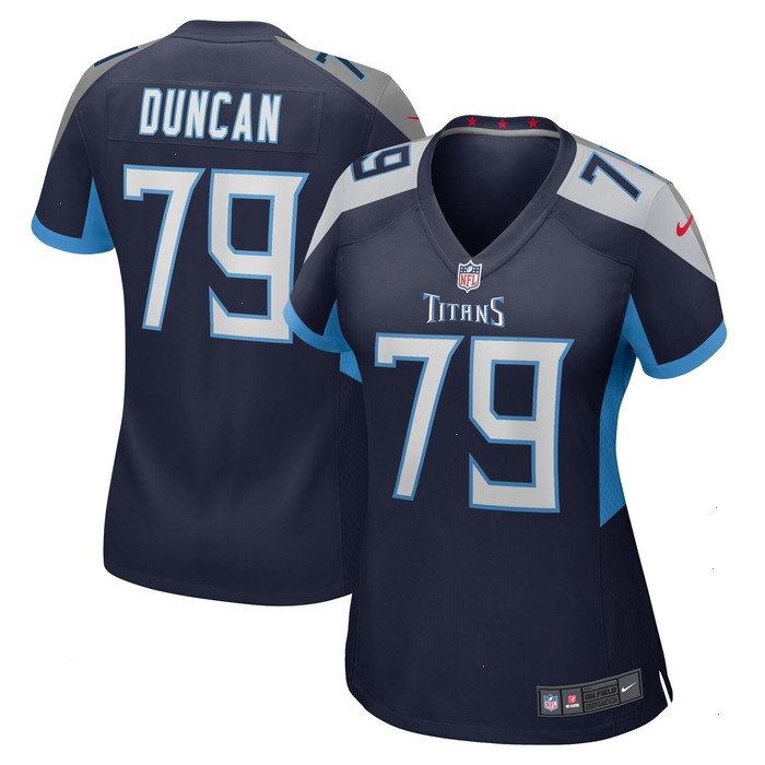 Jaelyn Duncan Tennessee Titans Nike Women's Team Game Jersey - Navy