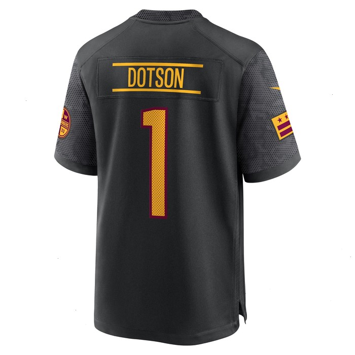 Jahan Dotson Washington Commanders Nike Alternate Game Jersey - Black