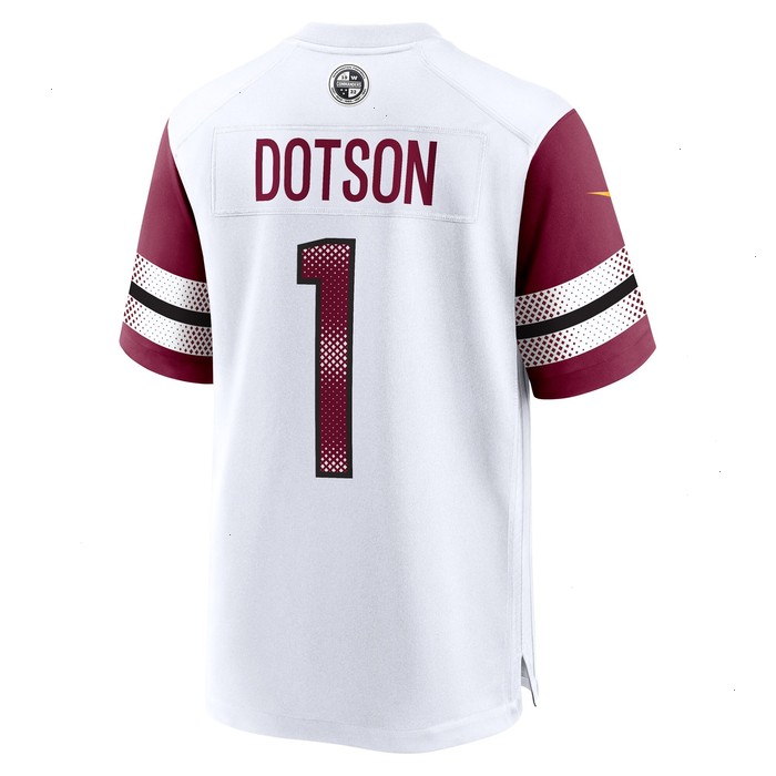 Jahan Dotson Washington Commanders Nike Game Player Jersey - White